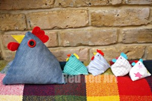 Doorstop Chicken Pattern