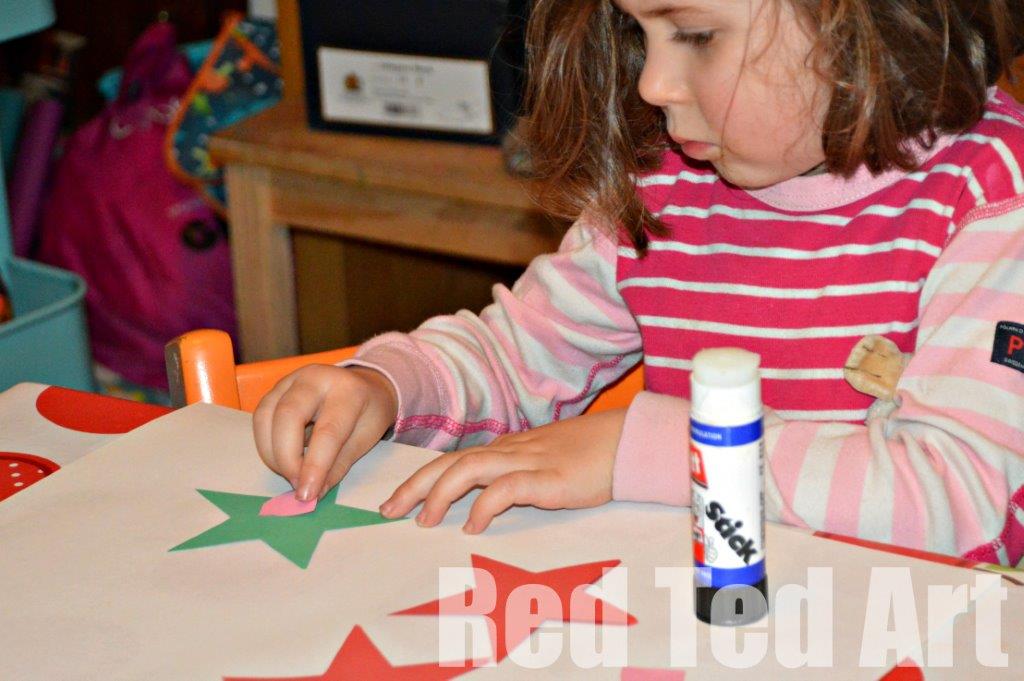 Making Santa Cards