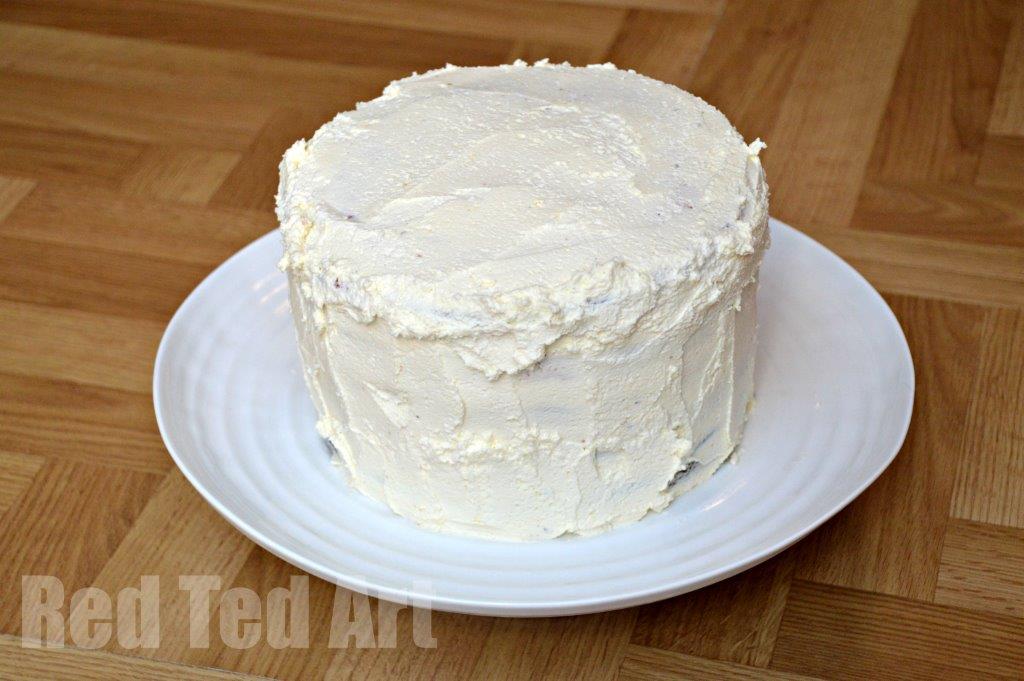 Surprise Rainbow Cake How To
