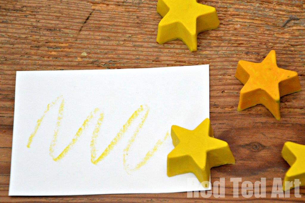 Recycled Crayons Stars Gift