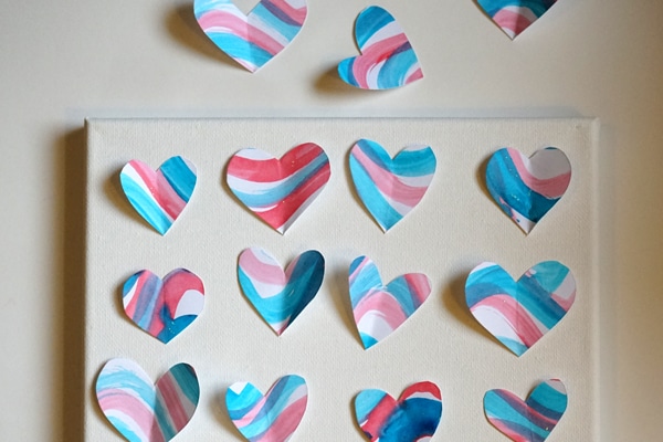 Heart Art Arranging Hearts