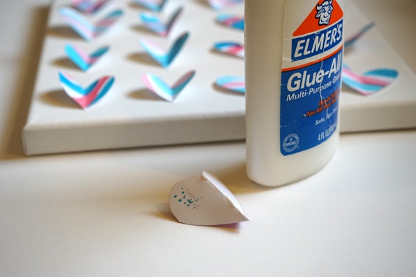 Heart Art glue