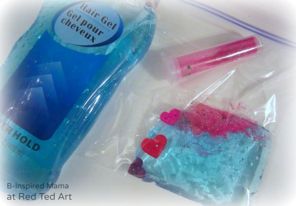 Making a Squishy Kids Valentine Card - B-Inspired Mama at Red Ted Art