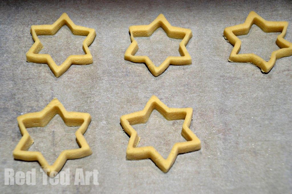 Stained Glass Cookies - Star Ornaments