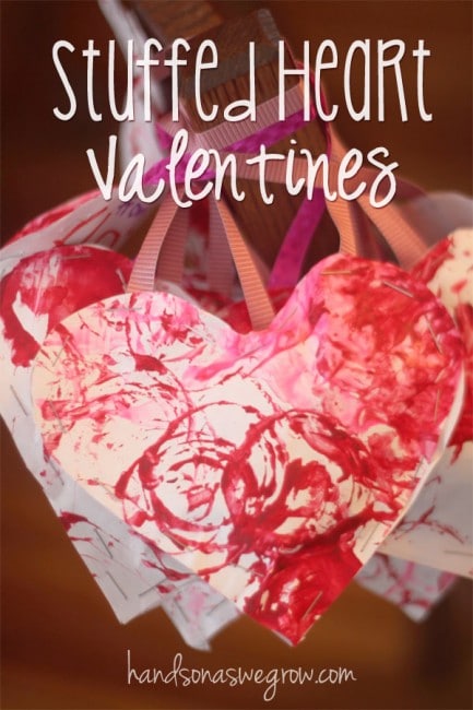 Valentine’s Decoration: Stuffed Heart Valentines