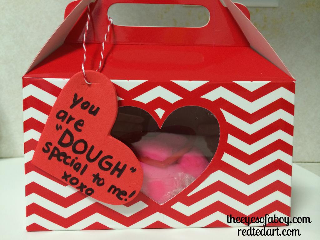 Valentines playdough