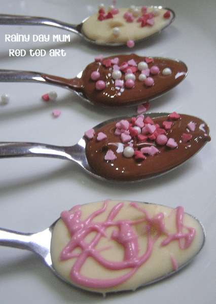 Valentine’s Gift: Chocolate Spoons