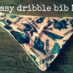 easy dribble bib DIY