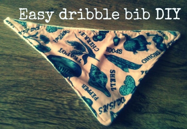how to make a dribble bib