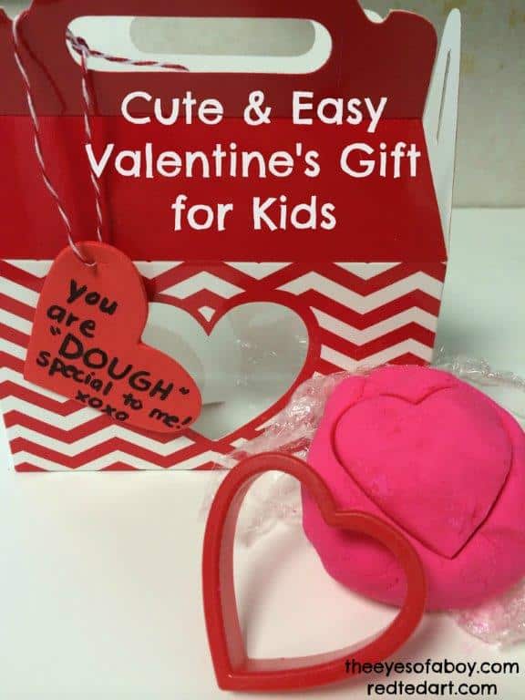 valentines for kids class favors valentines day party favor Play doh Valentines- valentine party favors play doh and cookie cutter favor