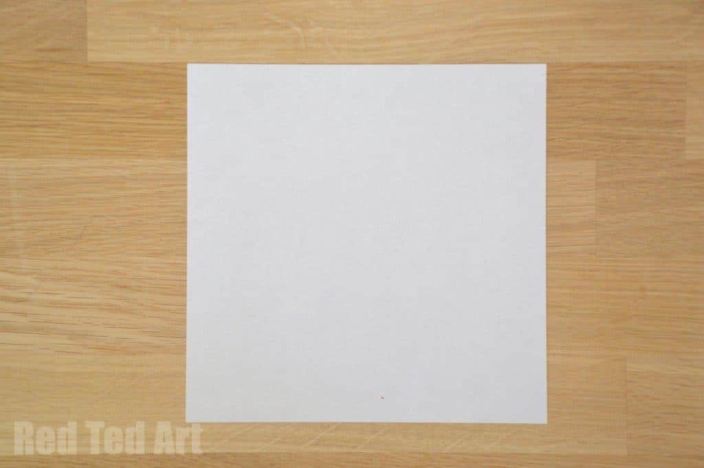 Origami House Step 1