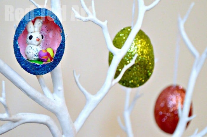 Glitter Egg Diorama