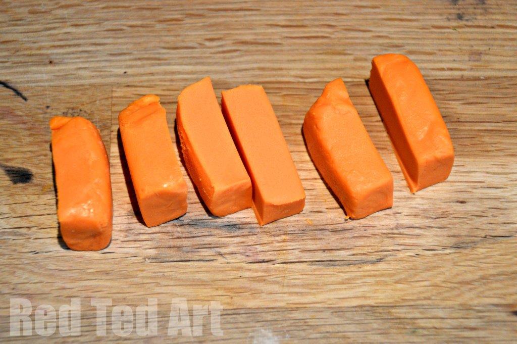 How to make icing carrots