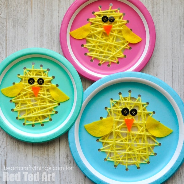 paper plate easter