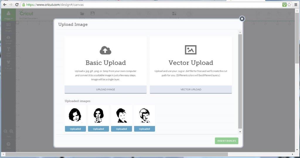 1 Circut Design Space - Basic Upload