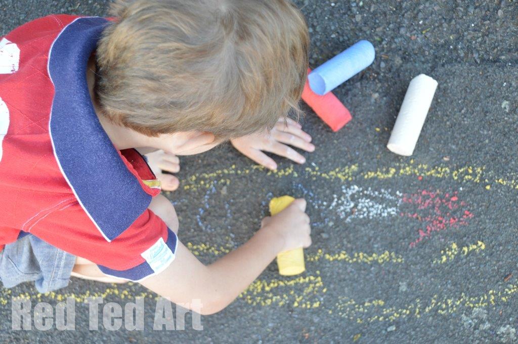 DIY Sidewalk Chalk Recipe