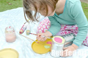 Stilts Craft from Tin cans