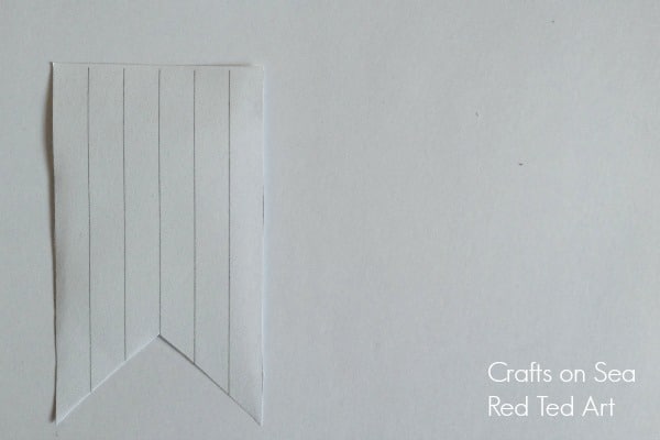 template for paper bunting