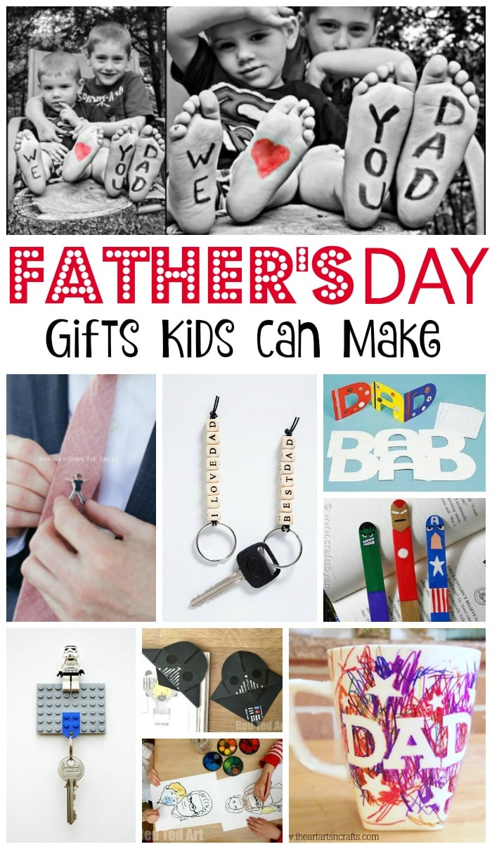 17 great father's day gifts for kids to make - red ted art's blog
