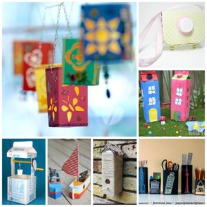 Over 25 Milk Carton Craft Ideas