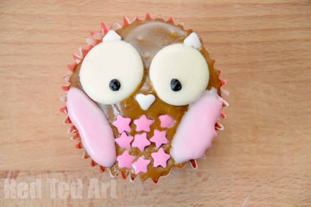 Cute Owl Cupcakes