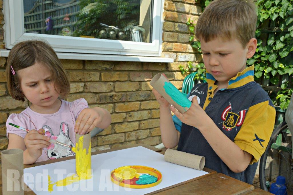 TP Roll Crafts Binoculars