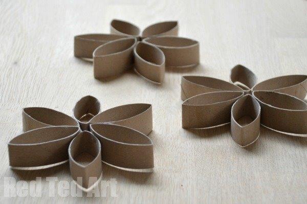 Tp Roll Snowflake Crafts