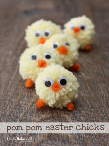 pom pom chicks
