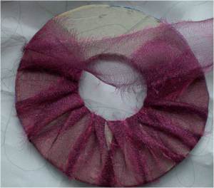 Cardboard Ring Pom Pom How to