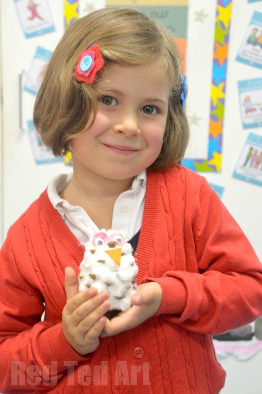 Snowy Owl Craft & Book