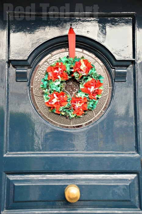 How to Make a Rag Rug Wreath