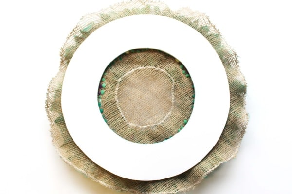 rag rug wreaths - recycled christmas