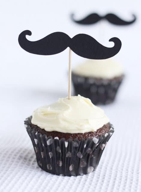 mustache party idea