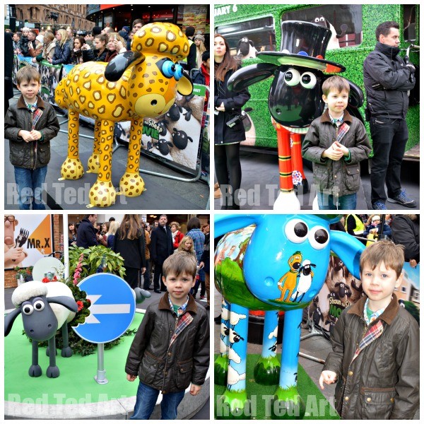 At the Shaun the Sheep Premier