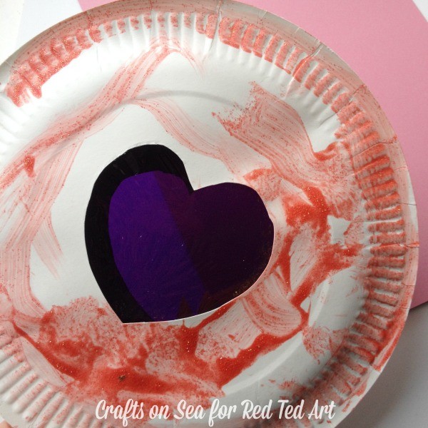 Preschooler valentines day craft