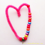 Valentine heart craft
