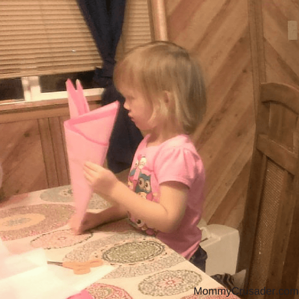 ValentineSnowflakes(5) - The Completed Fold