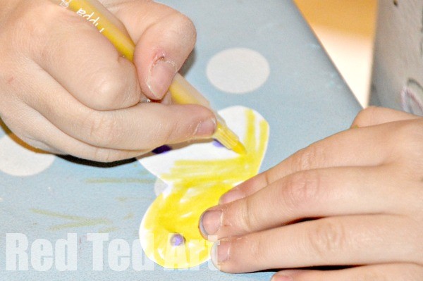 Summer Crafts - make cork butterflies