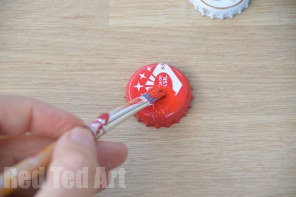 Bottle Top Bugs - Step 1
