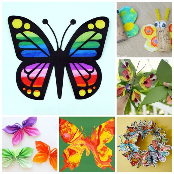 35 Butterfly Crafts - Red Ted Art - Make crafting with kids easy & fun