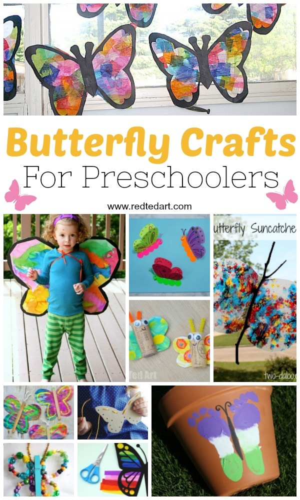 35 Butterfly Crafts - Red Ted Art - Make crafting with ...