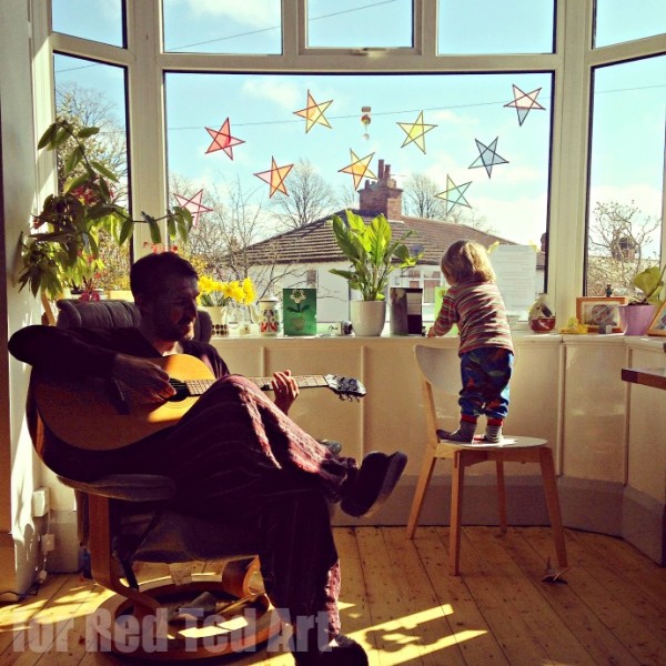 Craft Stick Stars - by Red Ted Art reader Katie