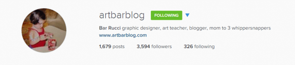 Follow artbarblog & redtedart on instragam for fabulous creative inspiration