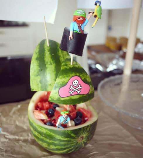pirate ship melon