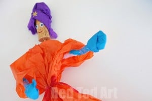 pipe cleaner puppet arms