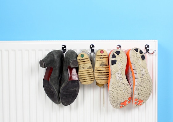 clever home hacks - cozy feet this winter