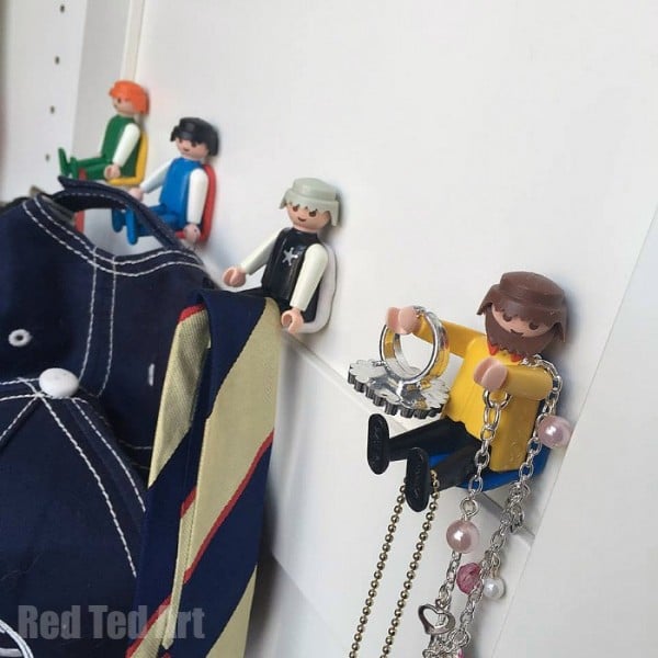toy hacks - create your own toy hooks made from playmobil