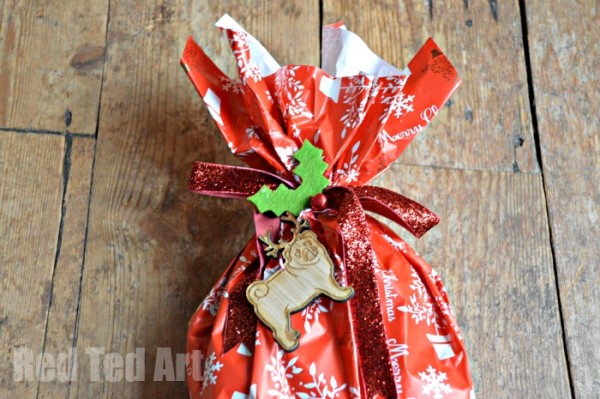 Wrapping Awkward Shapes for Charity - Share the Magic of Giving