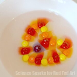 Fun Experiment with M&Ms and Skittels
