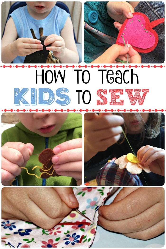 Sewing for Kids: Button Star Ornaments - Red Ted Art - Kids Crafts